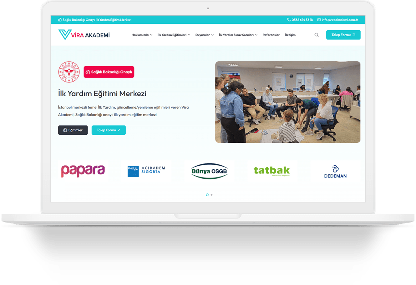 vira akademi wordpress web sitesi tasarimi 1